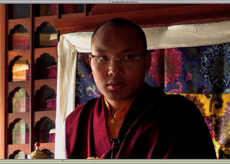 H.H. 17th Karmapa at KDK