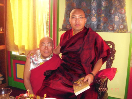 H.H. 17th Karmapa at KDK