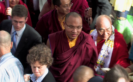 H.H. 17th Karmapa at KDK