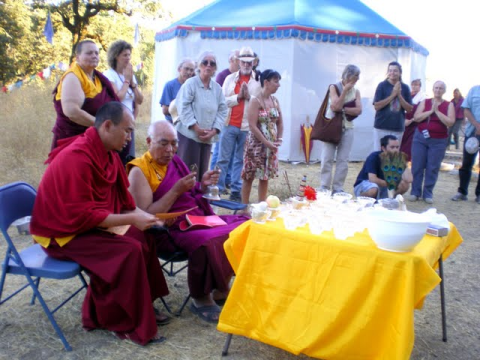 Stupa Consecration Ceremony