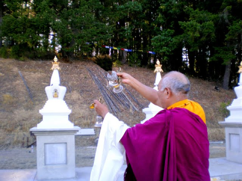 Stupa Consecration Ceremony