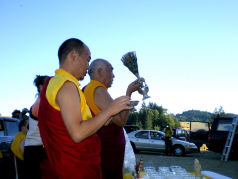 Stupa Consecration Ceremony